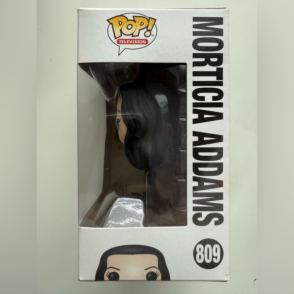 Funko Pop The Addams Family Morticia Figure - Black and White - Picture 3 of 7